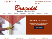 Tablet Screenshot of braendelbuffalo.com
